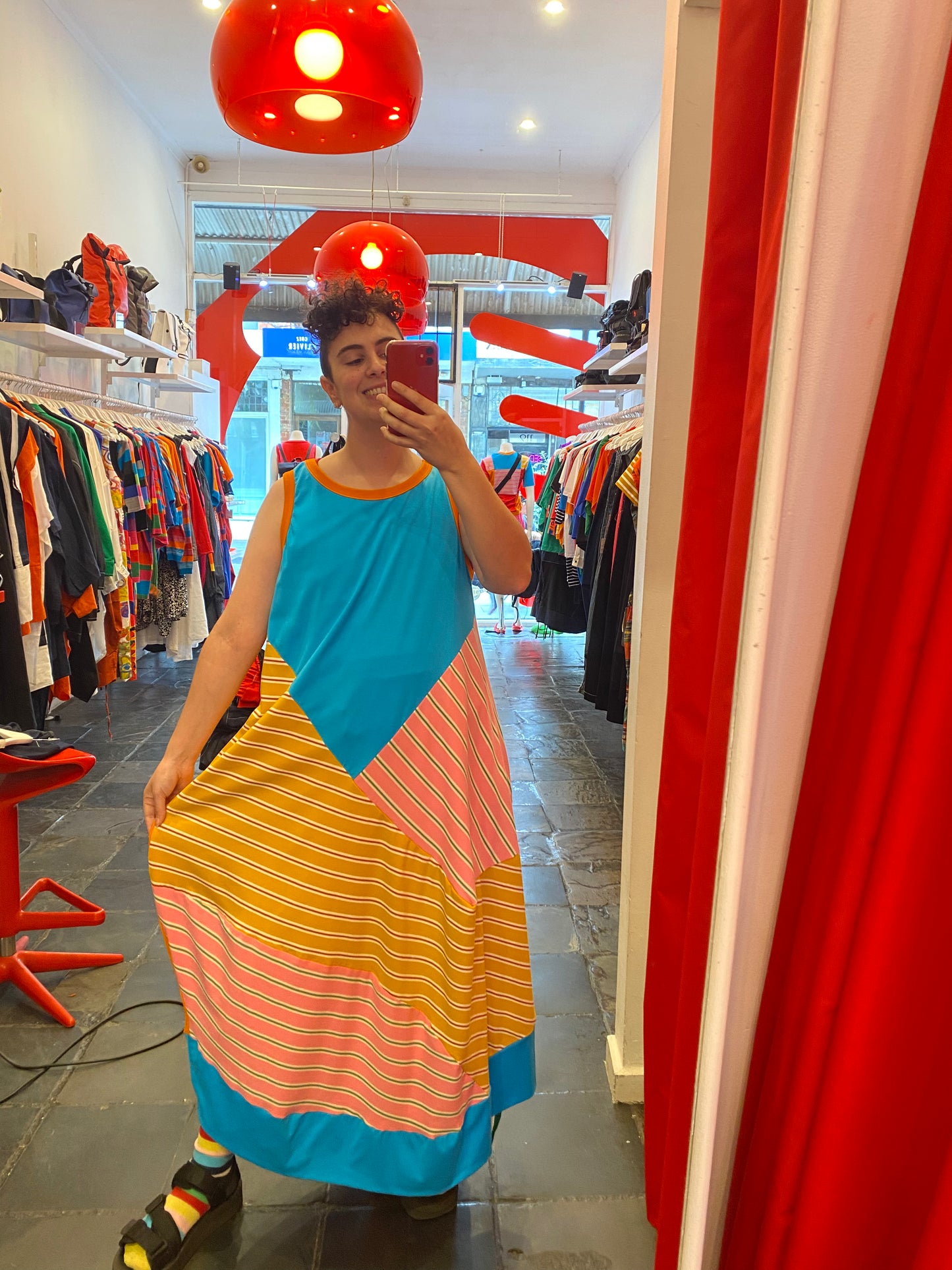 Diagonal Dress Jersey Bright