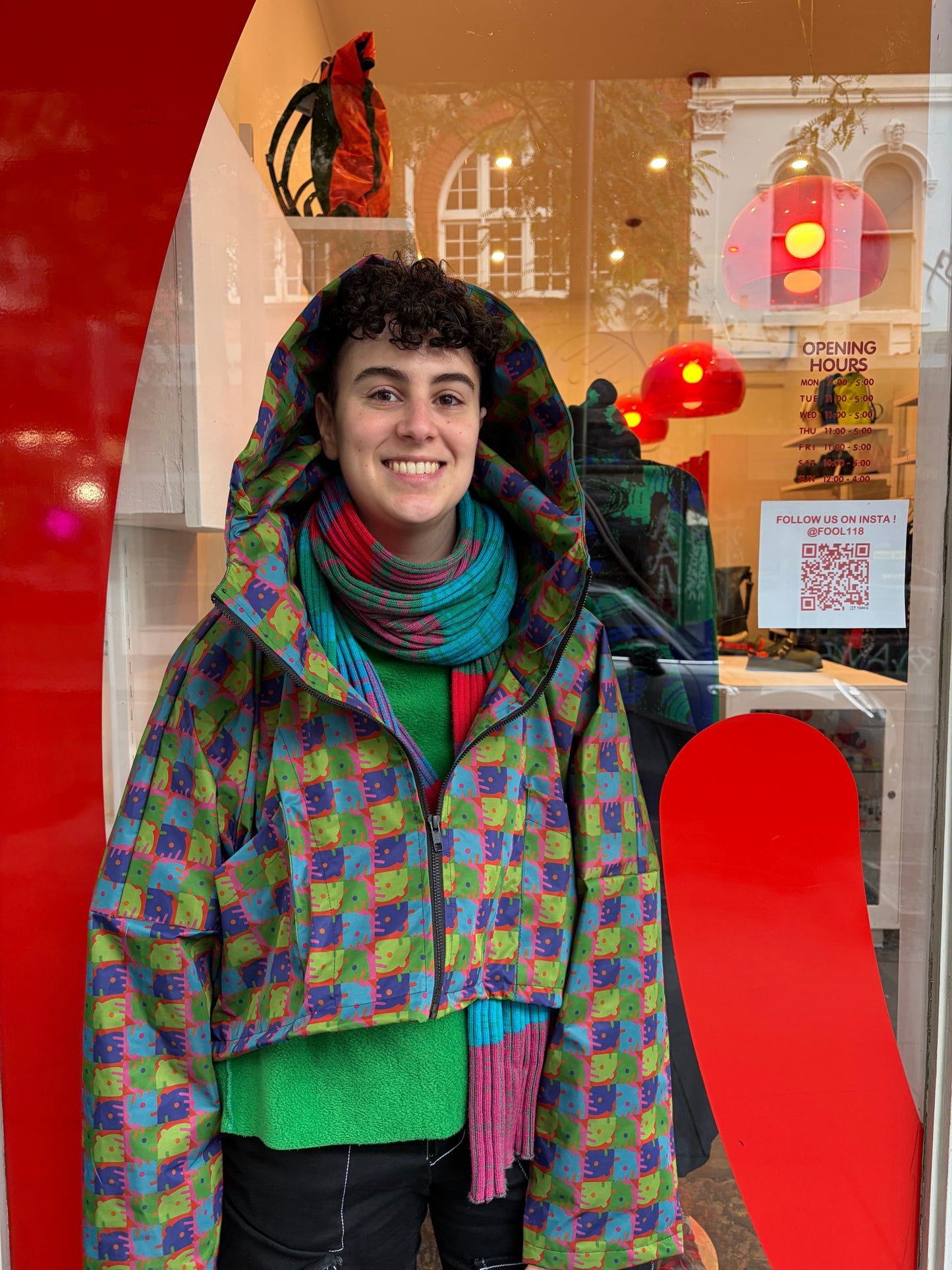 Green Echo Raincoat