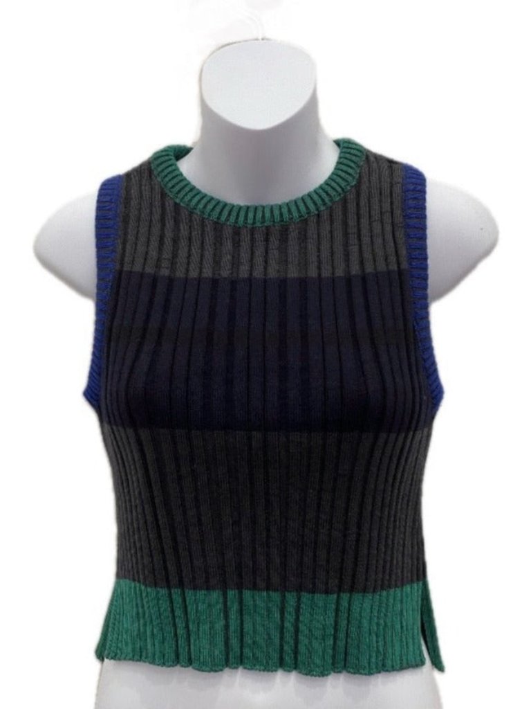 Teddy Emerald Knit Vest