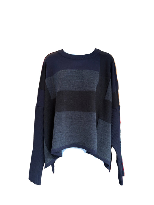 Fence knit Black