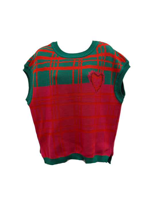 Heartstopper Vest Fuschia