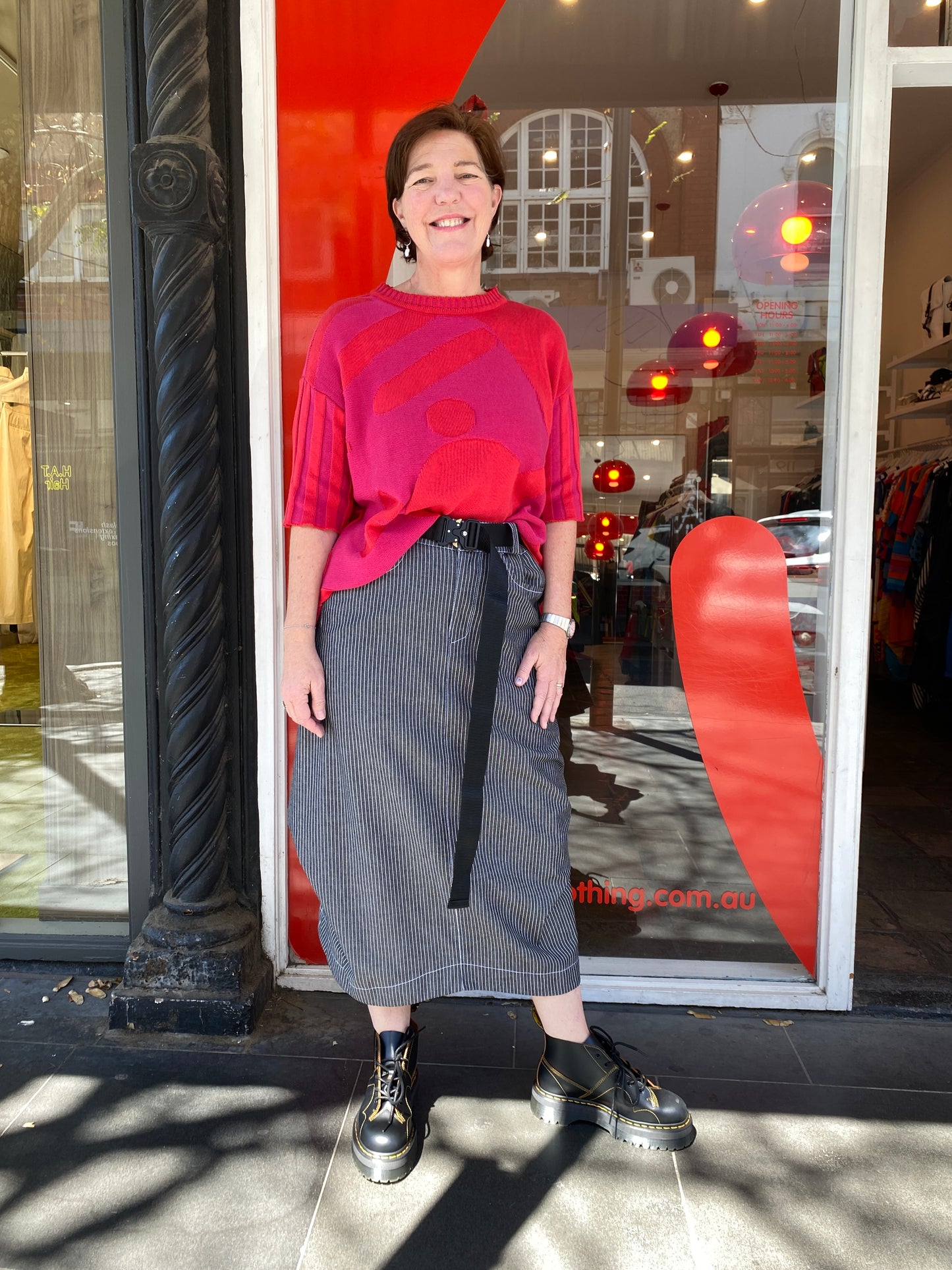 Sweetheart knit Fuchsia