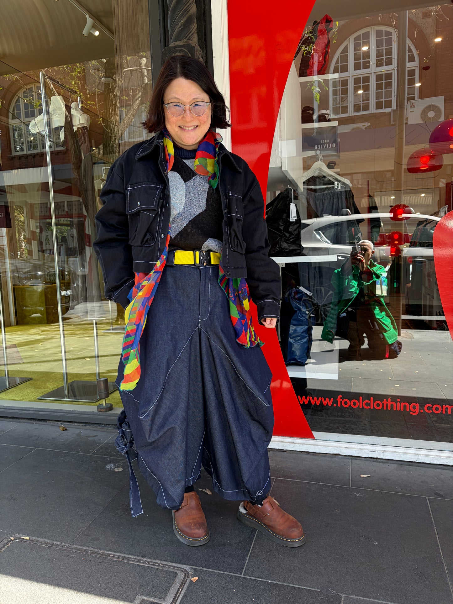 Dyed Crop Pocket Jacket