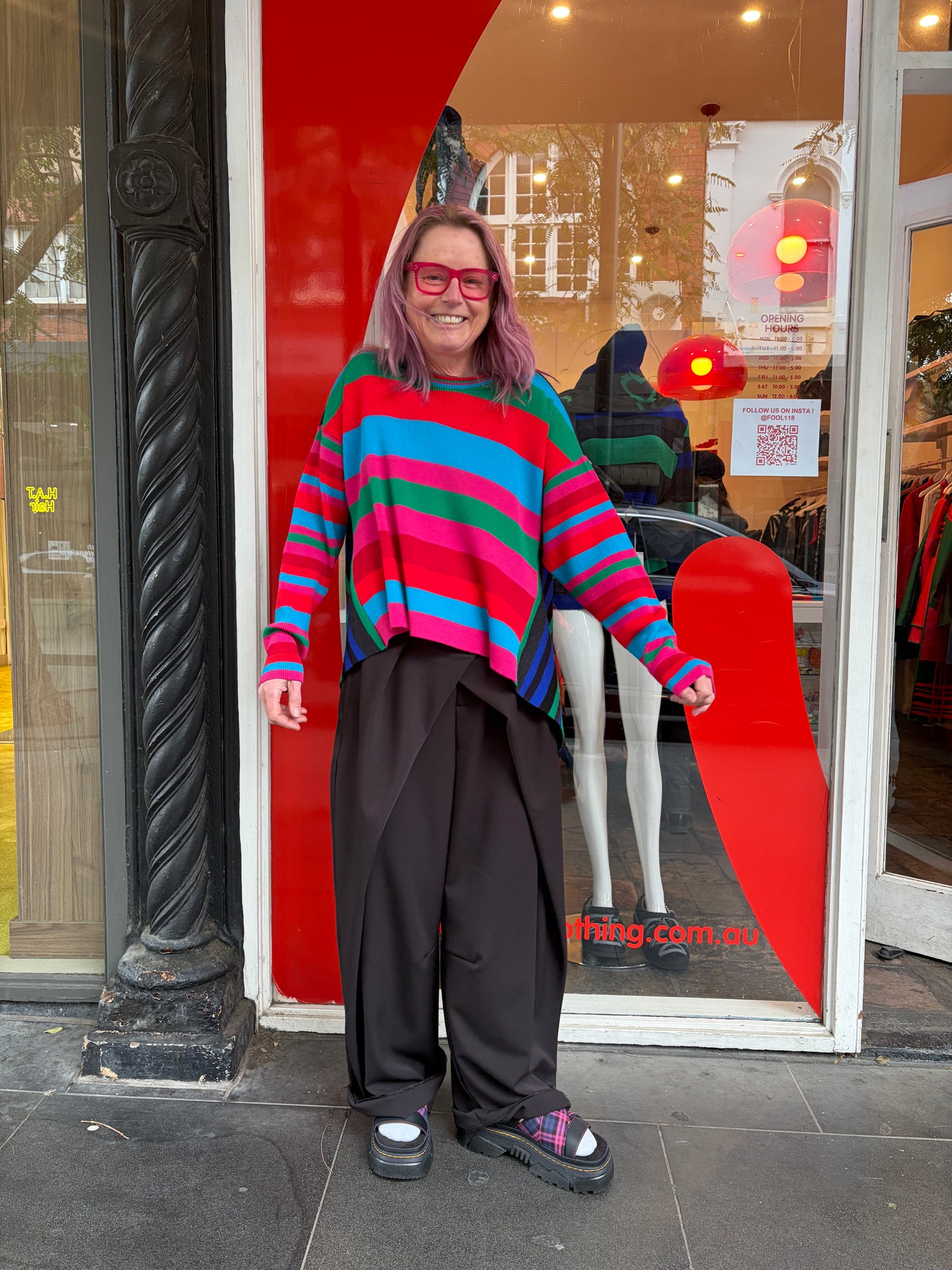 Reverse Swing knit