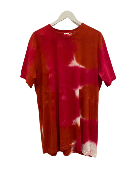 Hand Painted Tee Sunburst Pink