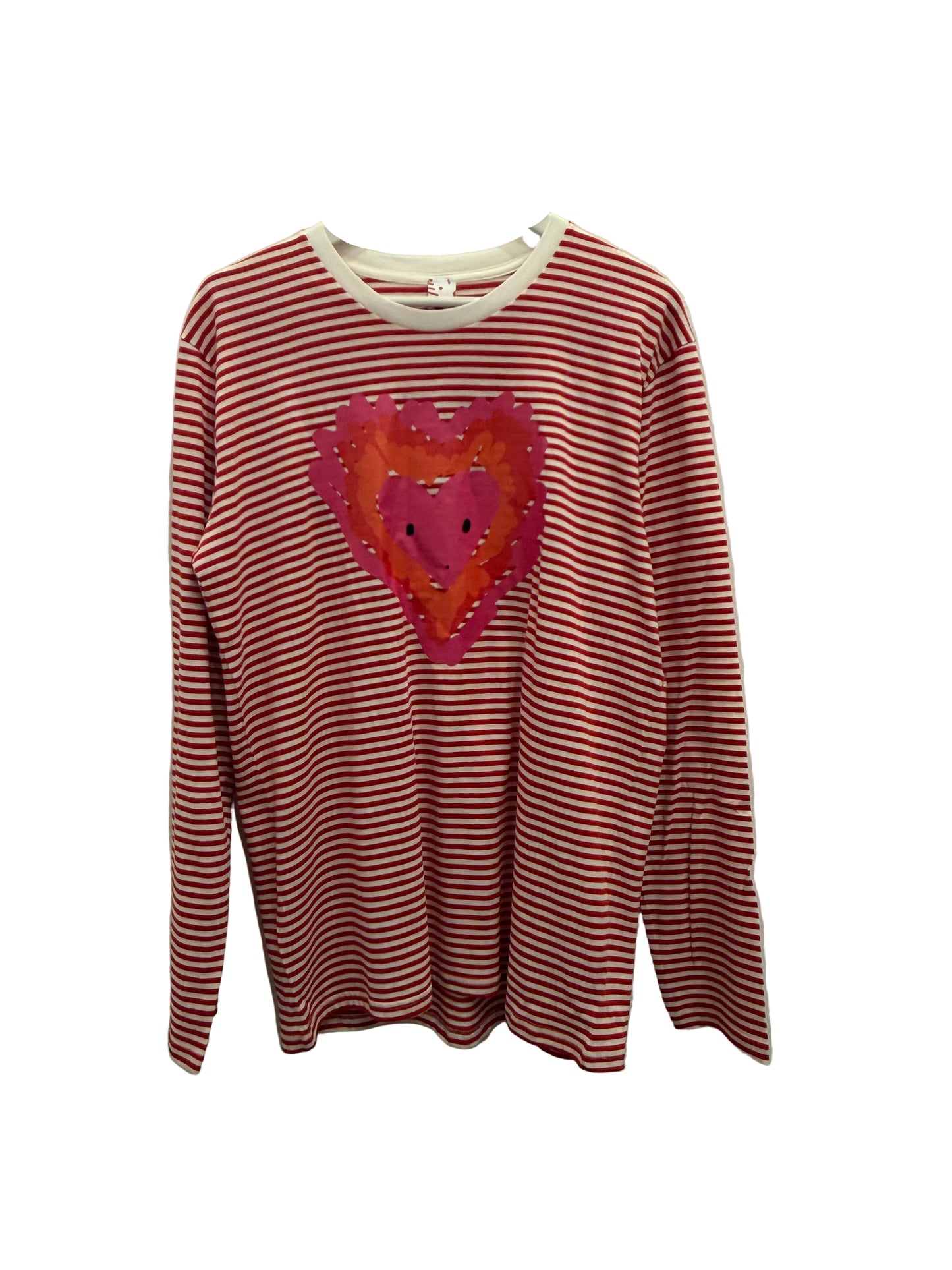 LS Heartstopper tee stripes