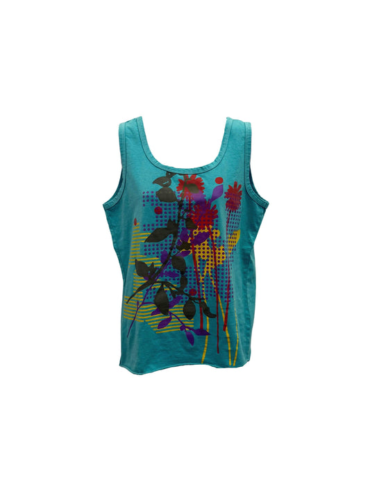 Flower Print Singlet