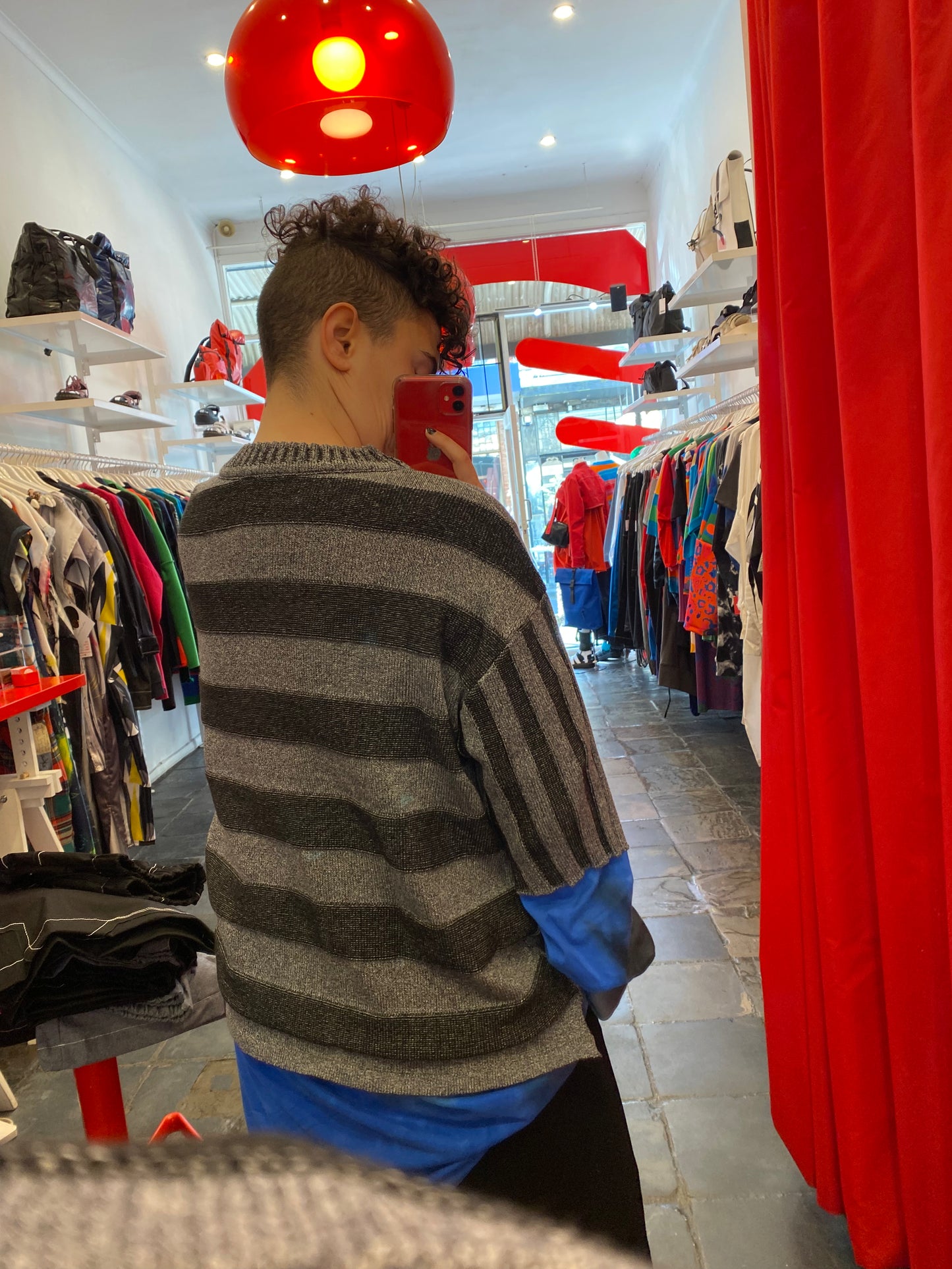 Sweetheart knit Denim