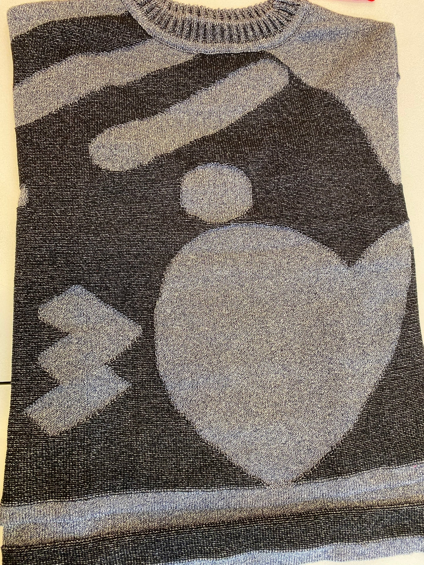 Sweetheart knit Denim