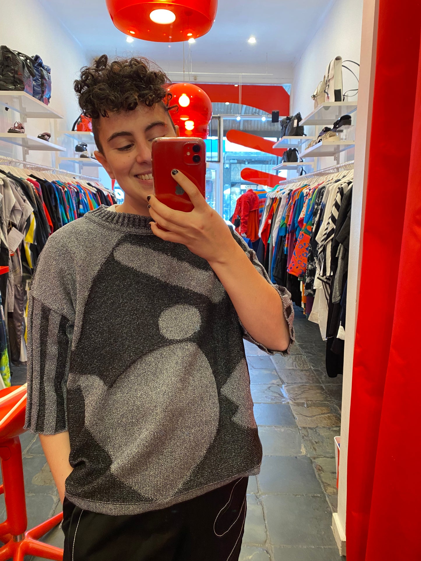 Sweetheart knit Denim