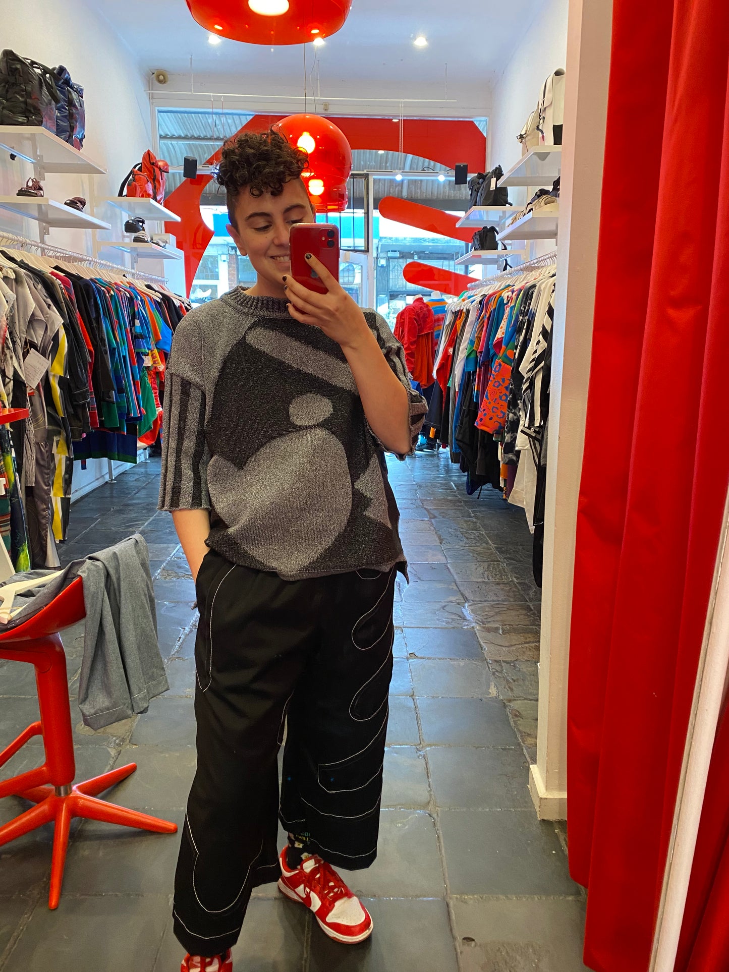 Sweetheart knit Denim