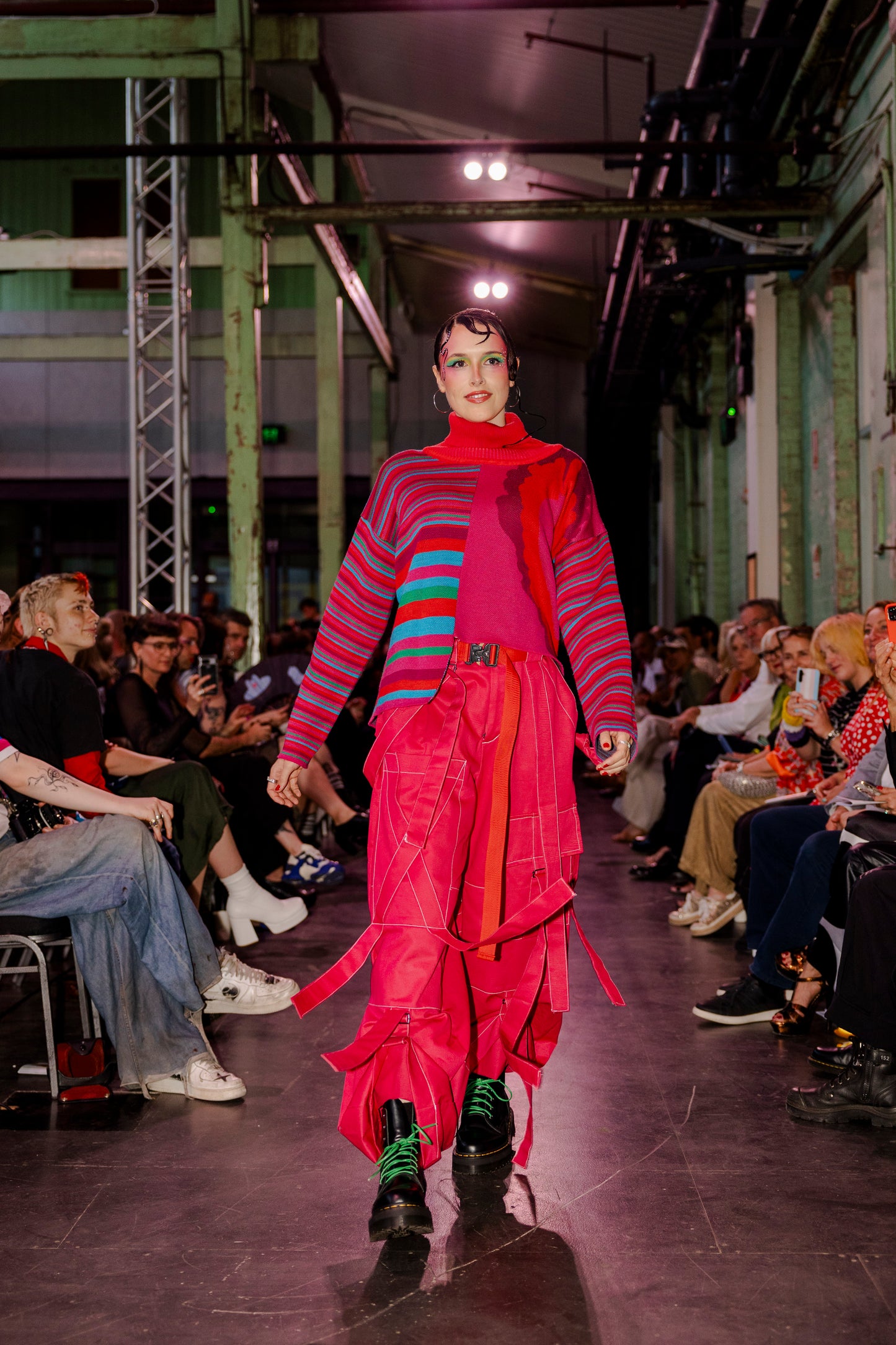 Zee pocket pant Pink