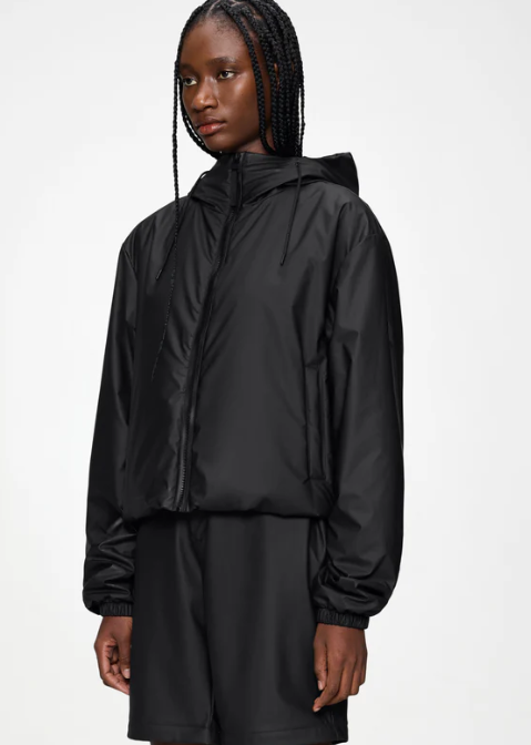 Lohja Short insulated jacket Black