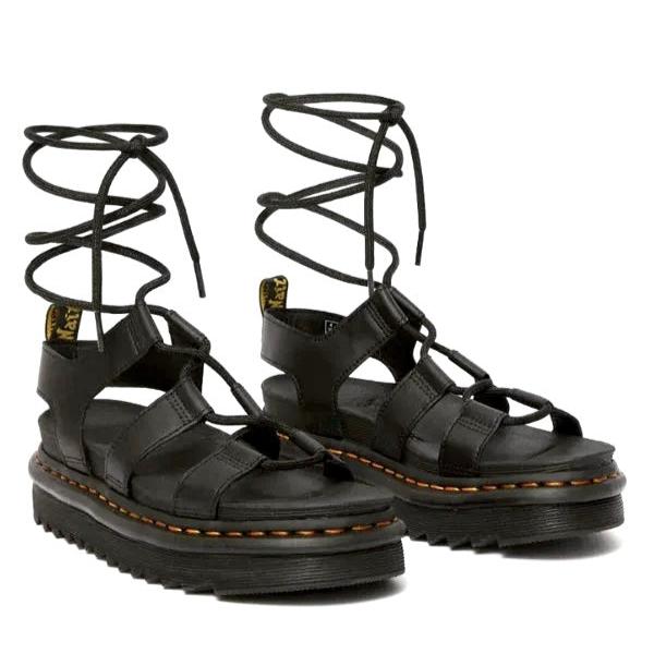 Nartilla Hydro Gladiatior Black Dr Martens Sandal