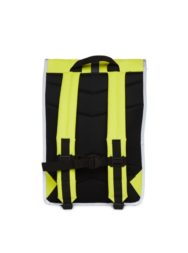 Digital Lime Rains Reflective Rolltop Rucksack