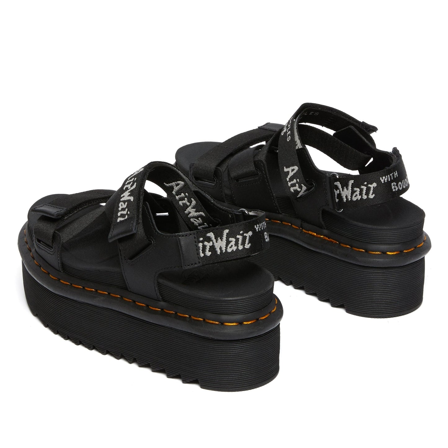 Black Kimber Dr Martens Sandal