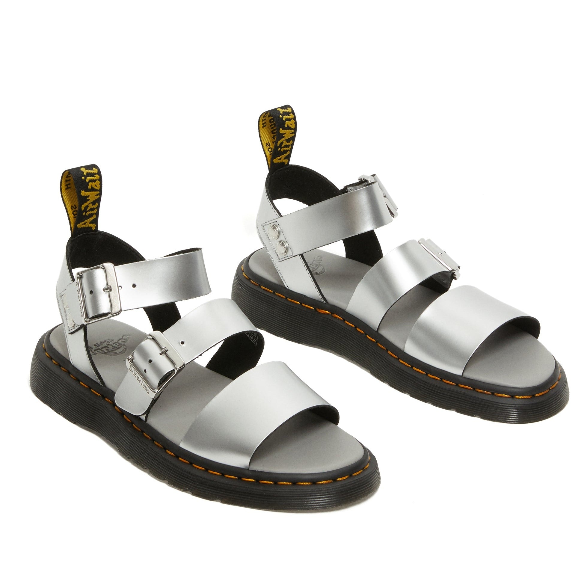 Silver Gryphon Dr Martens Sandal FOOL