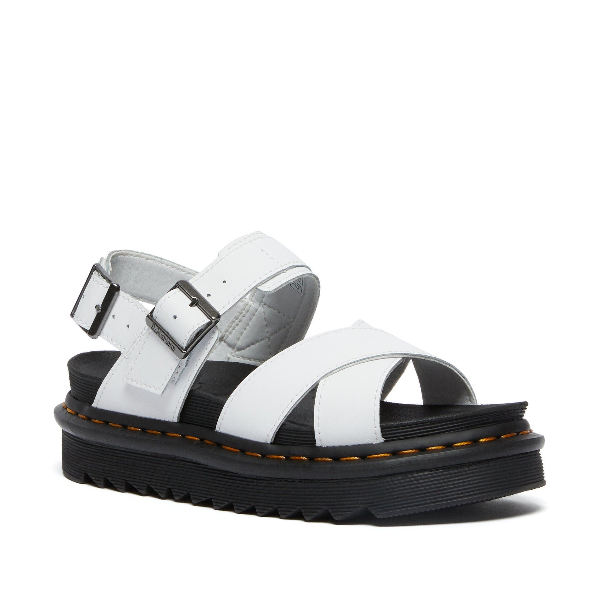 White Voss II Dr Martens Sandals FOOL