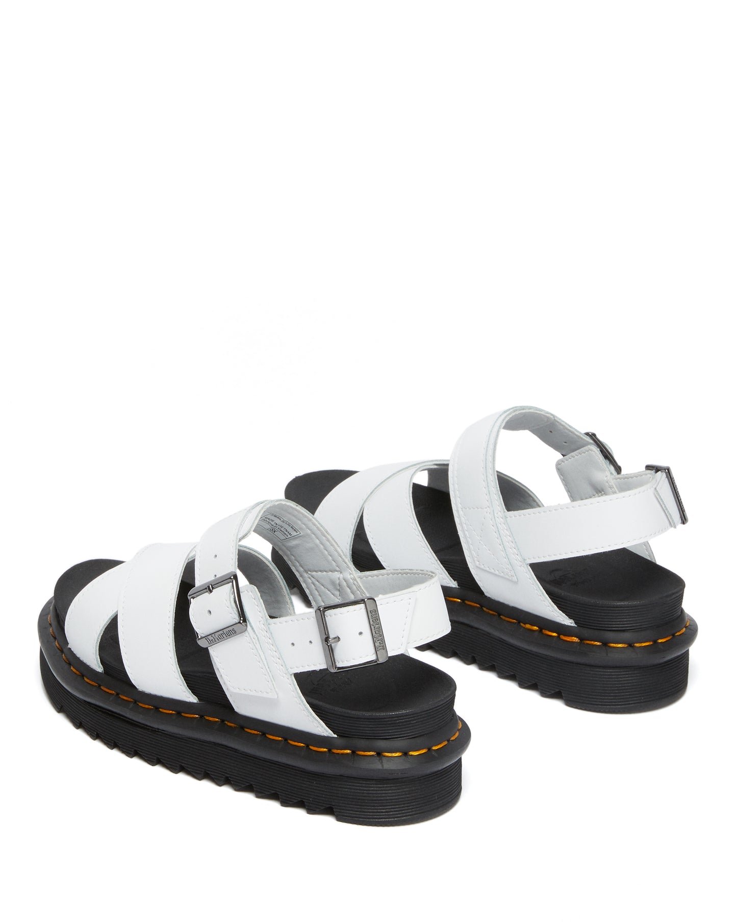 White Voss II Dr Martens Sandals