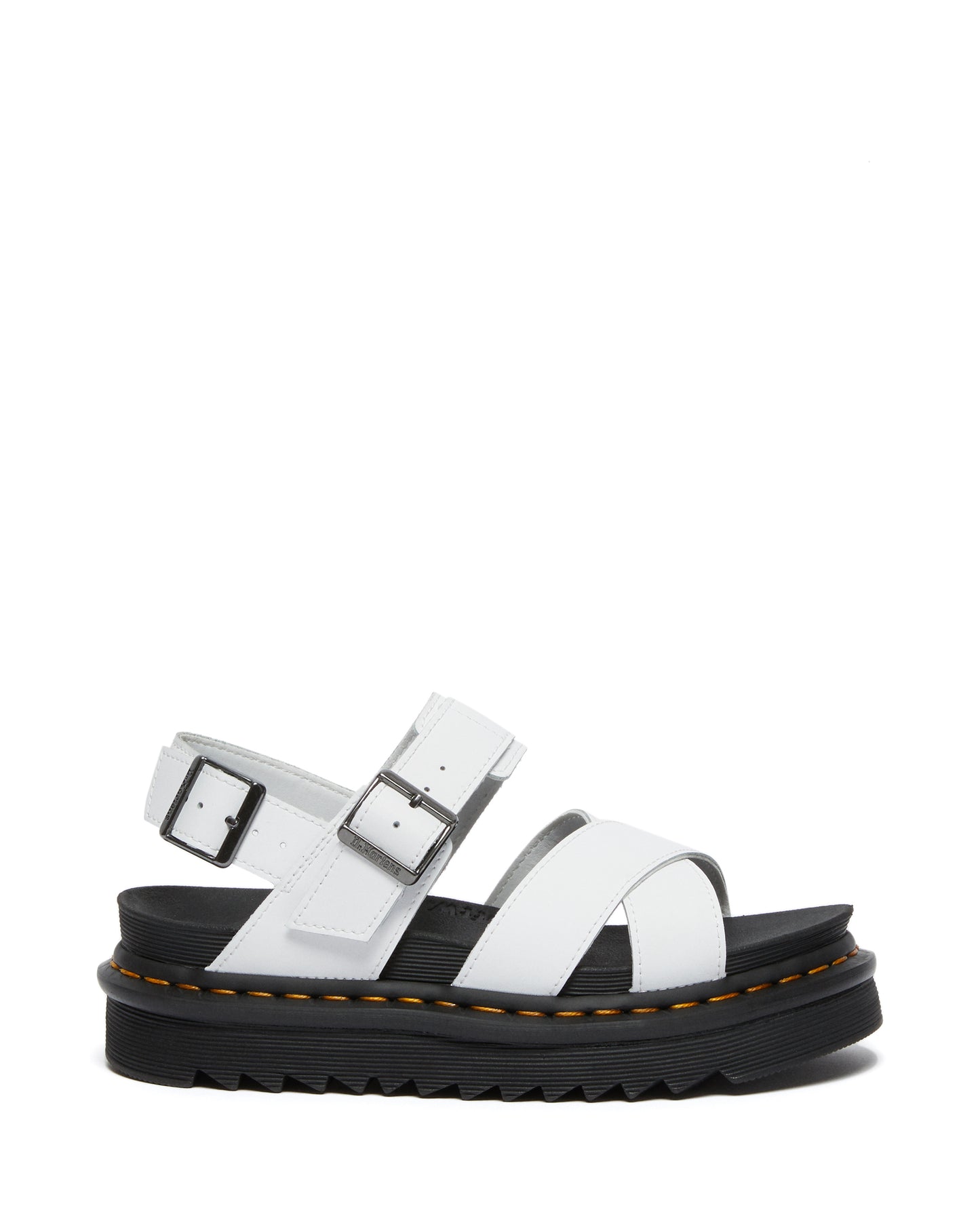 White Voss II Dr Martens Sandals