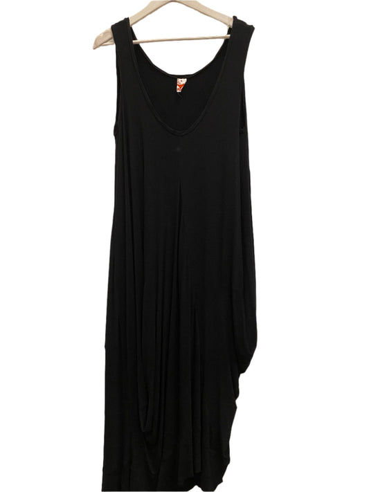 Black Tri Tie Dress